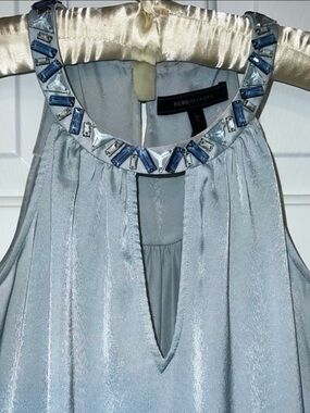 BCBG Silk Halter Top Size Small